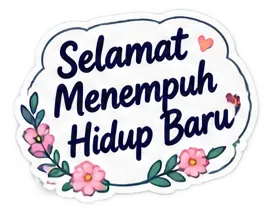 Stiker Ucapan