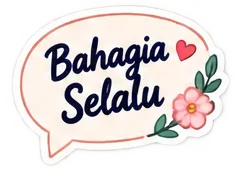 Stiker Ucapan